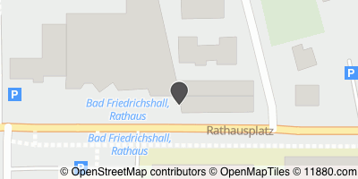 Auf Stadtplan Bad Friedrichshall anzeigen