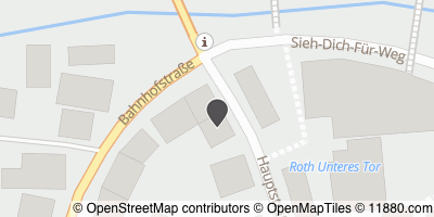 Auf Stadtplan Roth, Mittelfranken anzeigen