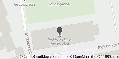 Auf Stadtplan Zweibrücken, Pfalz anzeigen