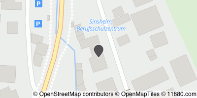 Auf Stadtplan Sinsheim, Elsenz anzeigen