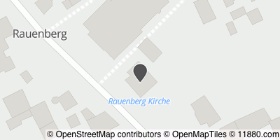 Auf Stadtplan Rauenberg, Kraichgau anzeigen
