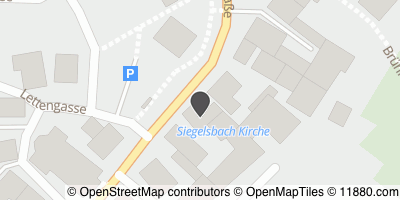 Auf Stadtplan Siegelsbach, Kraichgau anzeigen