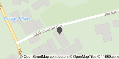 Auf Stadtplan Weiding, Kreis Cham anzeigen