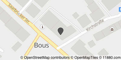 Auf Stadtplan Bous anzeigen