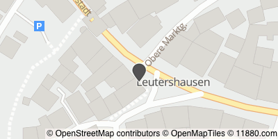 Auf Stadtplan Leutershausen, Mittelfranken anzeigen