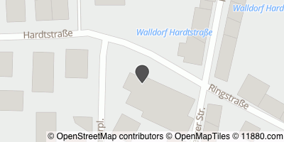 Auf Stadtplan Walldorf, Baden anzeigen