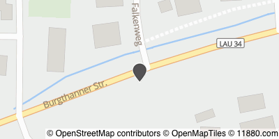 Auf Stadtplan Burgthann anzeigen