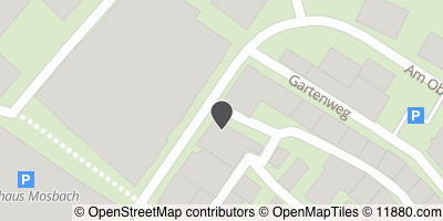 Auf Stadtplan Mosbach, Baden anzeigen