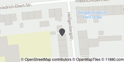 Auf Stadtplan Dillingen, Saar anzeigen