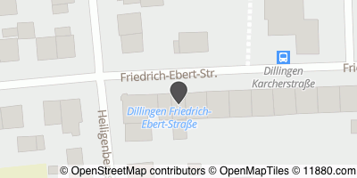 Auf Stadtplan Dillingen, Saar anzeigen