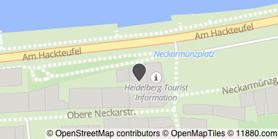 Auf Stadtplan Heidelberg, Neckar anzeigen