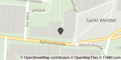 Auf Stadtplan Sankt Wendel, Saar anzeigen