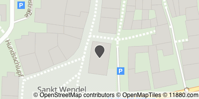 Auf Stadtplan Sankt Wendel, Saar anzeigen