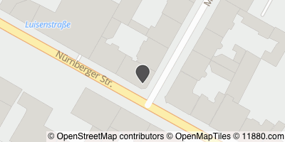 Auf Stadtplan Fürth, Bayern anzeigen