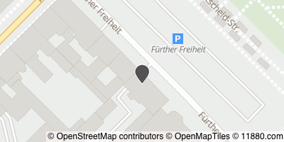 Auf Stadtplan Fürth, Bayern anzeigen