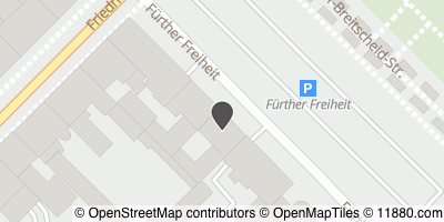 Auf Stadtplan Fürth, Bayern anzeigen