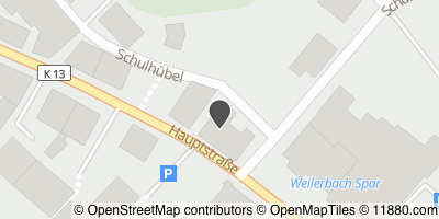 Auf Stadtplan Weilerbach, Pfalz anzeigen