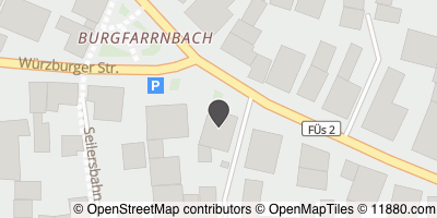 Auf Stadtplan Fürth, Bayern anzeigen