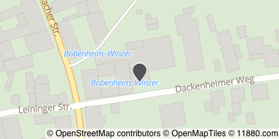 Auf Stadtplan Bobenheim am Berg anzeigen