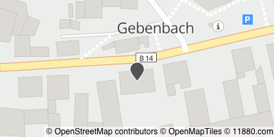 Auf Stadtplan Gebenbach anzeigen