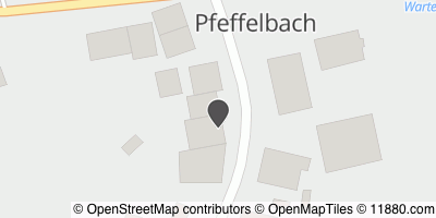 Auf Stadtplan Pfeffelbach anzeigen