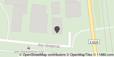 Auf Stadtplan Hemsbach, Bergstraße anzeigen