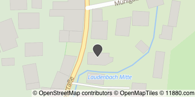 Auf Stadtplan Laudenbach, Bergstraße anzeigen
