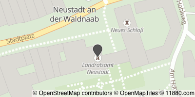 Auf Stadtplan Neustadt an der Waldnaab anzeigen