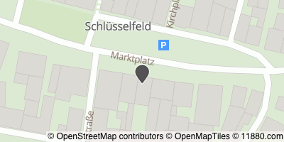 Auf Stadtplan Schlüsselfeld anzeigen