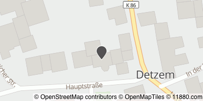 Auf Stadtplan Detzem anzeigen