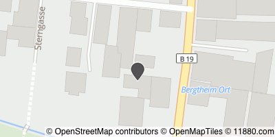 Auf Stadtplan Bergtheim, Unterfranken anzeigen