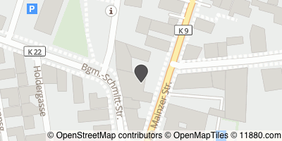 Auf Stadtplan Mainz am Rhein anzeigen