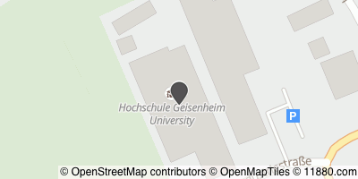 Auf Stadtplan Geisenheim, Rheingau anzeigen