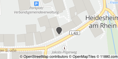 Auf Stadtplan Heidesheim am Rhein anzeigen