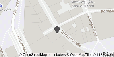 Auf Stadtplan Mainz am Rhein anzeigen