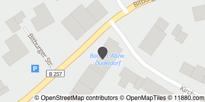 Auf Stadtplan Badem anzeigen