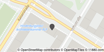 Auf Stadtplan Mainz am Rhein anzeigen