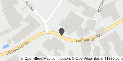 Auf Stadtplan Hofheim in Unterfranken anzeigen