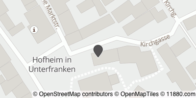 Auf Stadtplan Hofheim in Unterfranken anzeigen