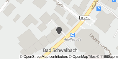 Auf Stadtplan Bad Schwalbach anzeigen
