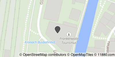 Auf Stadtplan Kronach, Oberfranken anzeigen