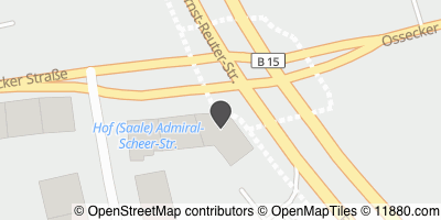 Auf Stadtplan Hof, Saale anzeigen