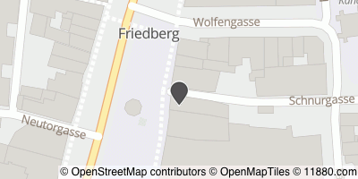 Auf Stadtplan Friedberg, Hessen anzeigen