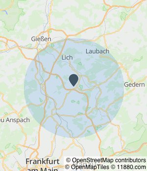 Servicegebiet von K&S Autowerkstatt GmbH Kartendarstellung des Servicegebiets von K&S Autowerkstatt GmbH