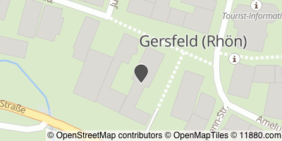Auf Stadtplan Gersfeld, Rhön anzeigen
