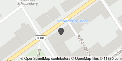Auf Stadtplan Scheibenberg, Erzgebirge anzeigen