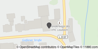 Auf Stadtplan Laubach, Hessen anzeigen