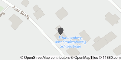 Auf Stadtplan Schwarzenberg, Erzgebirge anzeigen
