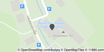 Auf Stadtplan Monschau anzeigen