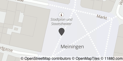 Auf Stadtplan Meiningen anzeigen
